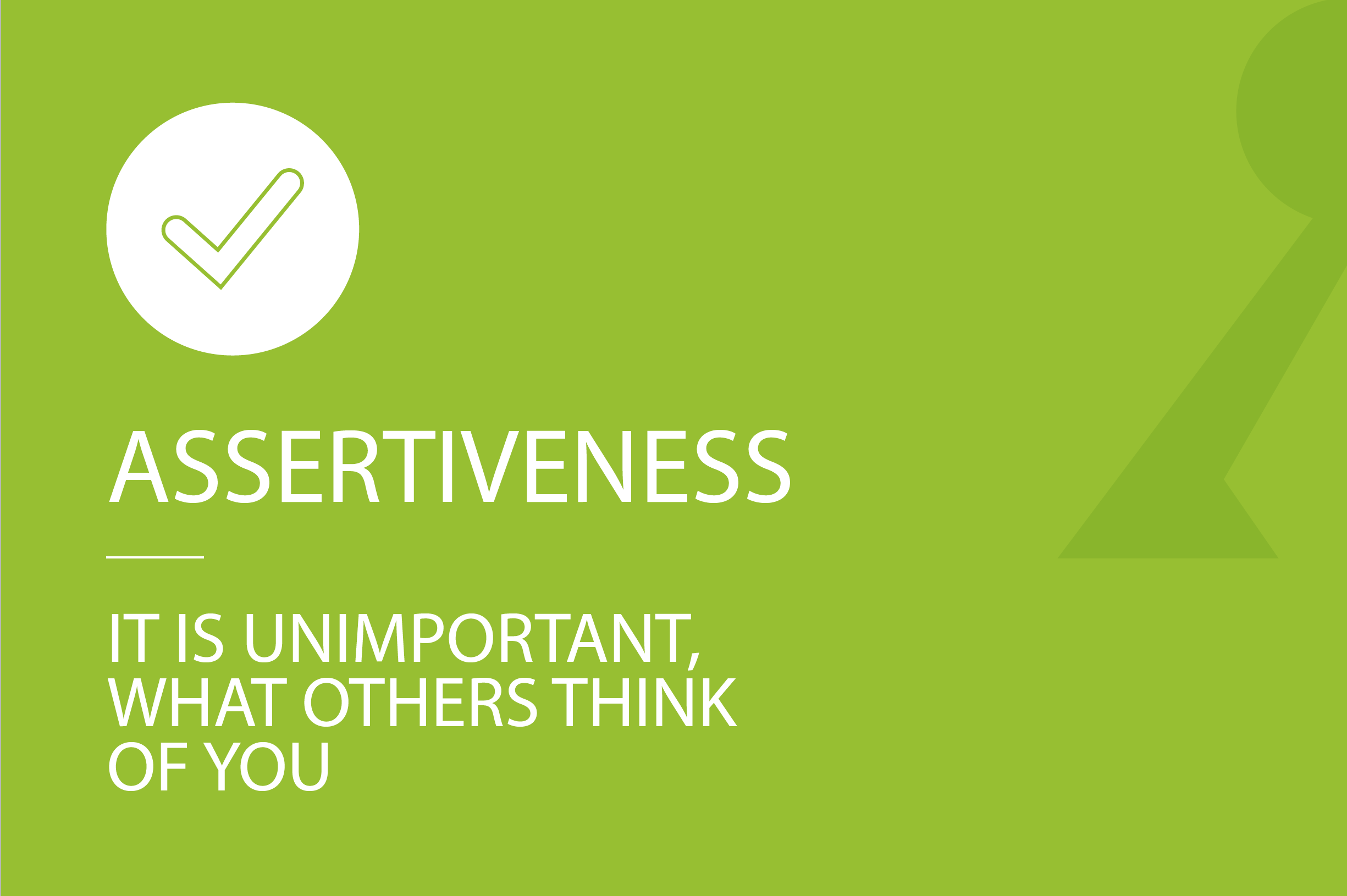 ASSERTIONS ASSERTIVENESS-1 Subcover